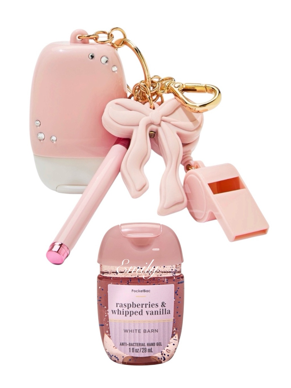 BBW Light-Up Multi-Use Keychain PocketBac Hand Sanitizer Holder + PocketBac 2026